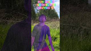 POV: JAKIEŚ NIEŚWIEŻE TE GRZYBKI 🍄 #funny #jarywilczek #shorts #short #mushroom #trip #psyho