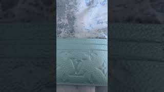 Louis Vuitton LV Charms Card Holder Azur Frost 2024