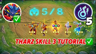 magic chess tharz skill 3 tutorial‼️ S.T.U.N