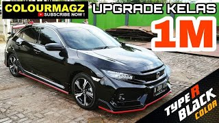 BODYKIT Civic Hatchback TypeR BLACK - Road to Bangka Belitung