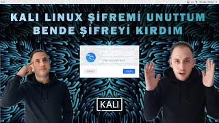 Kali Linux Şifremi Nasıl Kırabilirim? Linux Şifremi Unuttum!