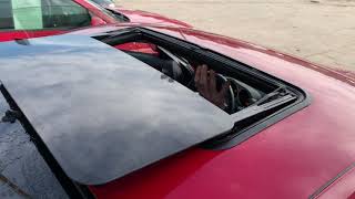 350Z sunroof operation