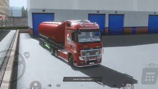 driving mercedes benz truck simulator android gameplay #truckersofeurope3 #truck