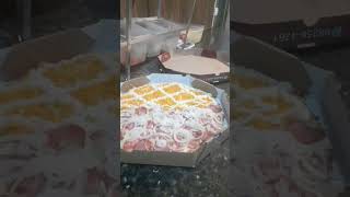 reagindo a pizza de 35cm calabresa acebolada e frango com catupiry