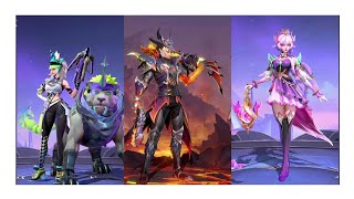 3 New Skin irithel Star Skin, Zhuxin Star Skin, and Clint Mythic Skin teaser