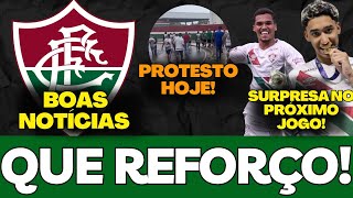 🚨MANO GANHANDO REFORÇO IMPORTANTE E SURPRESAS INTERESSANTES PARA O FLUMINENSE E MAIS