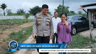 Kaki Patah Usai Ditabrak Mobil, Mita Gadis Piatu Kini Kembali Berjalan, "Terimakasih Om Polisi"