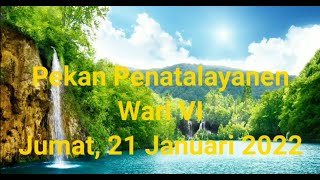 Pekan Kebaktin Penatalayanen Wari VI (Jumat, 21 Januari 2022) | Pdt. Maria Sinta Br Sembiring, S.Th