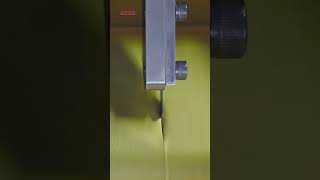 Cutting the paper into small rolls will be easy and fast!