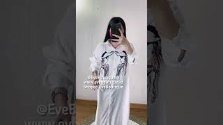 UK Tunik Rayon Mayra Hijab White