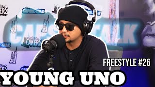 YOUNG UNO 818 - POPS OUT ‼️ FREESTYLES OVER TWO BEATS 🤯 805 LEAKERS | CAPSUL TALK #26