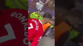 Ronaldo hits young fan