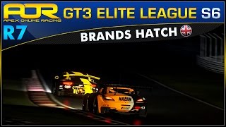 Project CARS | AOR GT3 Elite League: S6 Round 7 - Brands Hatch - Edited Broadcast