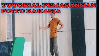 tutorial pemasangan pintu rahasia (secret door installation tutorial)