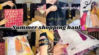 MINI SHOPPING HAUL WITH PRICES 🛍️ | let’s see my summer shopping 😍| she’s vlog 👑