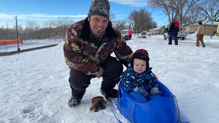 Estevan Winter Wonderland: Sledding goes downhill