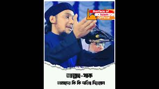 🌺আল্লাহ পাক আমাদের কি কি দায়িত্ব দিয়েছেন 🌺 🎙️Abu Toha Muhammad Adnan #shorts