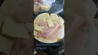 tarta de pollo y acelga  súper fácil y sin usar el horno. #alaessen #essen #cocina #emprendimiento