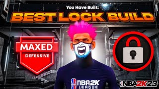 *NEW* BEST LOCKDOWN BUILD IN NBA 2K23! BEST LOCK BUILD on CURRENT AND NEXT GEN + BEST BADGES!