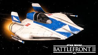 Ralph McQuarrie A-WING - Star Wars Battlefront 2 Mod by CosmicDreams