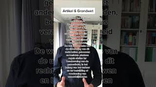 Artikel 6 Nederlandse Grondwet: Vrijheid van godsdienst