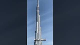 Rekor yang dipecahkan Burj Khalifah