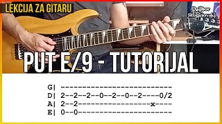 Oktobar 1864 - Put (E7/9) | Lekcija Za Gitaru | Guitar Tutorial | Dalibor Stojanovski