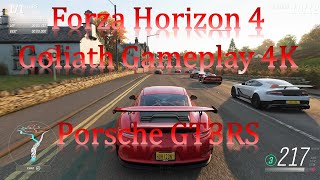 Forza Horizon 4 - Porsche GT3RS - Goliath Gameplay - 4K