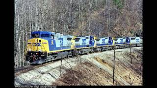 (Audio Only) CSX 133's K5H in the Distance on a Cold Fall Night