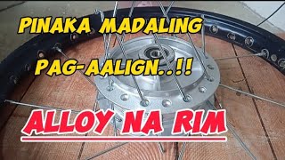 HOW TO ALIGN ALLOY RIM AND RIOS