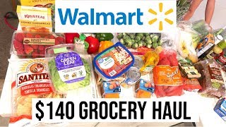 $140 WEEKLY WALMART GROCERY HAUL // HEALTHY WALMART PICKUP HAUL // FAMILY OF 5!