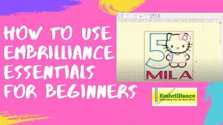 Embrilliance Essentials For Beginners | How to Merge a Design | How to Create A Design