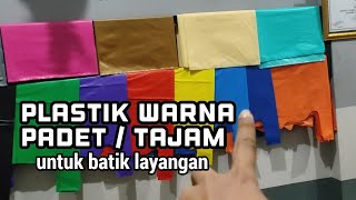 Ini Kresek yang digunakan untuk mBatik Layangan Gapangan..