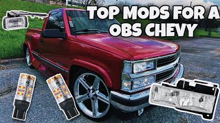 TOP MODS FOR A OBS CHEVY #OBSChevy #ModsForObsChevy