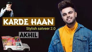 karde haan akhil song | new latest Punjabi songs 2019|dj Mini Pick up | DJ Vlog |