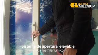 Nuestro sistema de apertura elevable