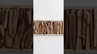 Bring warmth and texture to your walls with our stylish and versatile Austin Wooden Wall Hanger