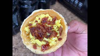 Bacon & Egg Waffle Cups.