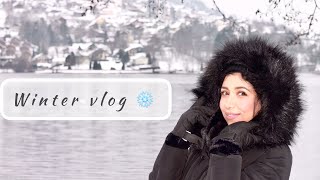 Vlog :les Vosges⛄️ سفر الثلج  ❄️الدار لي كرينا 🗻الأطباق للي طيبت