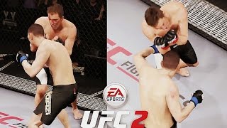 Luke Rockhold -Vs- Nick Diaz (Ranked Tittle Match) Div 4 ☆EA SPORTS™ UFC® 2☆