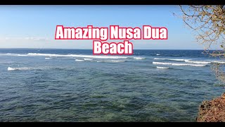 Amazing Nusa Dua Beach A Tropical Paradise 🏖️✨ #Bali