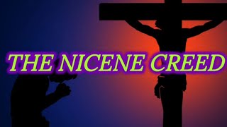 The Nicene Creed//Imani ya Nikaea//Witikio wa Nikea// Anglican version//By Gidkim.