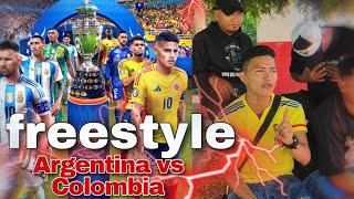 Argentina Campeón vs Colombia (Freestyle) Jhoyber Comedy