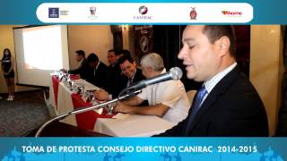 TOMA DE PROTESTA DE DIRECTIVA CANIRAC LOS MOCHIS SINALOA PERIODO 2014-2015