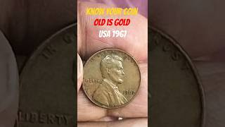 Know Your Coin|Old is Gold| USA 1967 coin|#coin #trending  #shorts