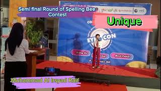 Spelling Bee Semi final Round