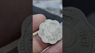 1967 ten paisa haidarabaad value 2000/#shorts #coin #rarecoins #rarecoinsofindia #viralvideo