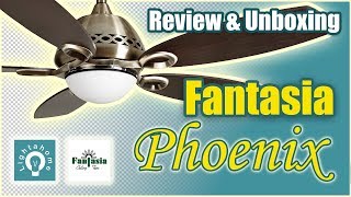 Fantasia Phoenix Ceiling Fan Review & Unboxing