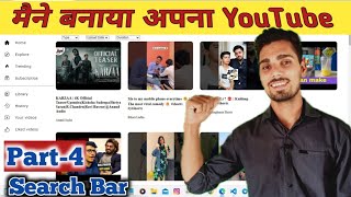 How to make youtube search bar | masai school full stack software developer,learn coding beginners