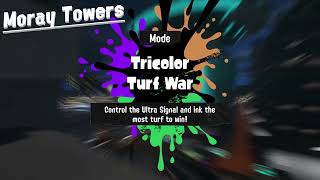 SPLATOON 3 - MORAY TOWERS TRI COLOR MAP!